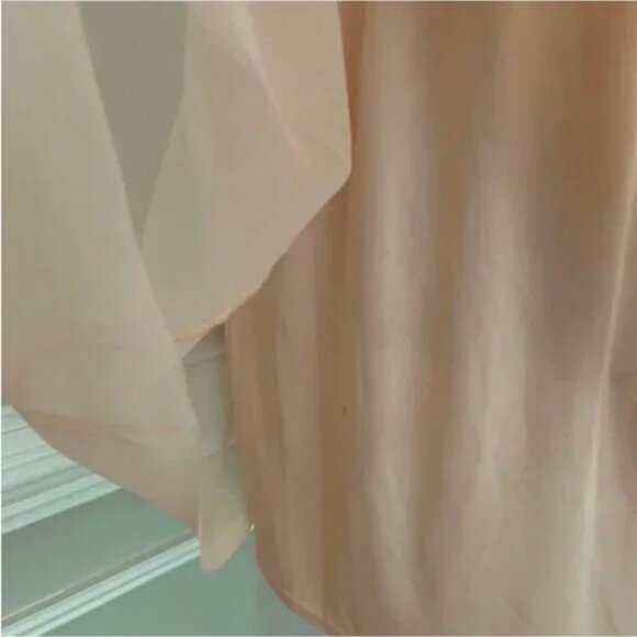 ModCloth Women's Peach Party Dress with Tulle Size Small - Picture 5 of 7